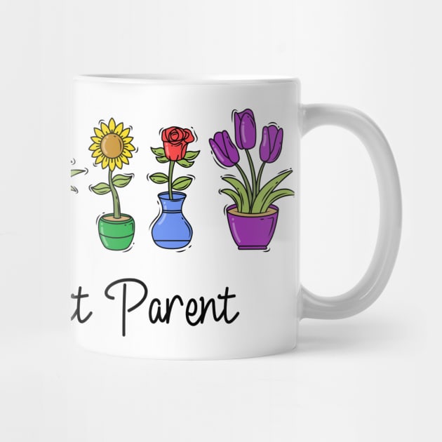 Proud Plant Parent LGBTQ Pride Plant Garden Gift For Men Lgbt Women by FortuneFrenzy